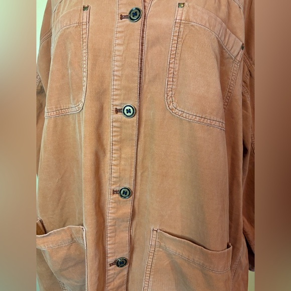 Pilcro Oversized Dusty Salmon Jacket Dress. Different Color Than Shown Here - Picture 6 of 11